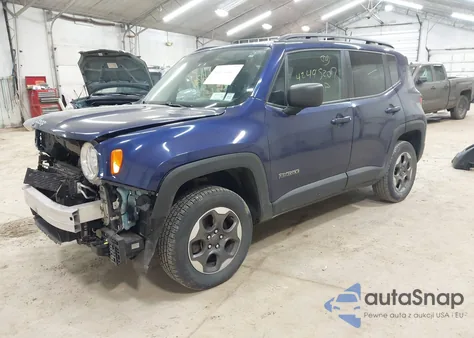 2017 Jeep Renegade Sport 4X4 из США, поврежденный, VIN ZACCJBAB6HPE45127